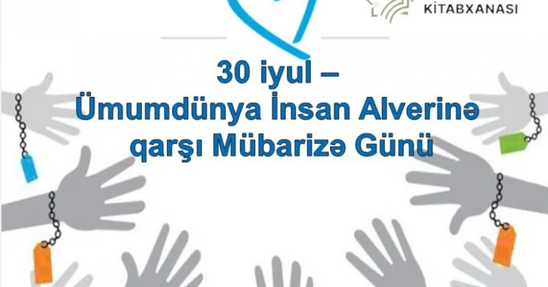 Ümumdünya İnsan Alverinə qarşı Mübarizə Günü ilə əlaqədar virtual kitab sərgisi