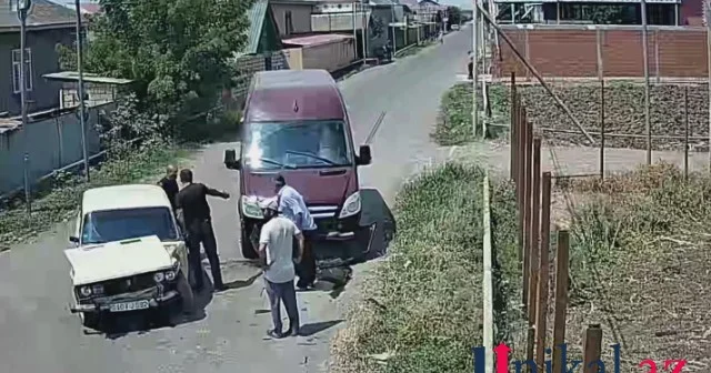 Cəlilabadda qəza oldu FOTO