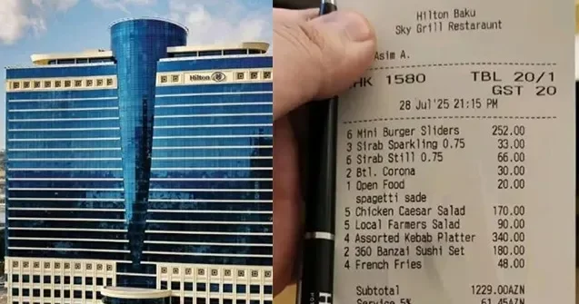 Hilton Baku”nun tətbiq etdiyi qiymətlər çox da baha deyil AÇIQLAMA