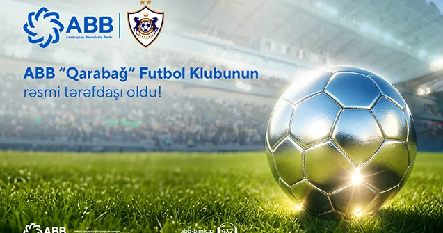 ABB “Qarabağ” Futbol Klubunun rəsmi tərəfdaşı oldu