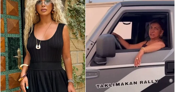 Azərbaycanlı aparıcının anası lüks avtomobili ilə marağa səbəb oldu