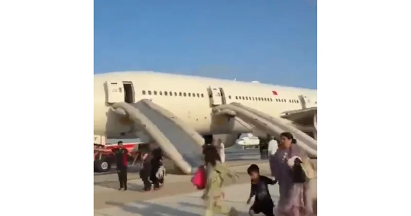 Turkish Airlines in təyyarəsində tüstülənmə baş verib, sərnişinlər təxliyə edilib VİDEO