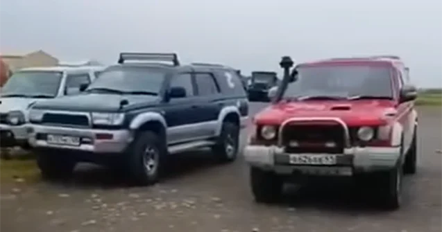 Rusiyadakı zəlzələnin baş vermə anının Görüntüləri