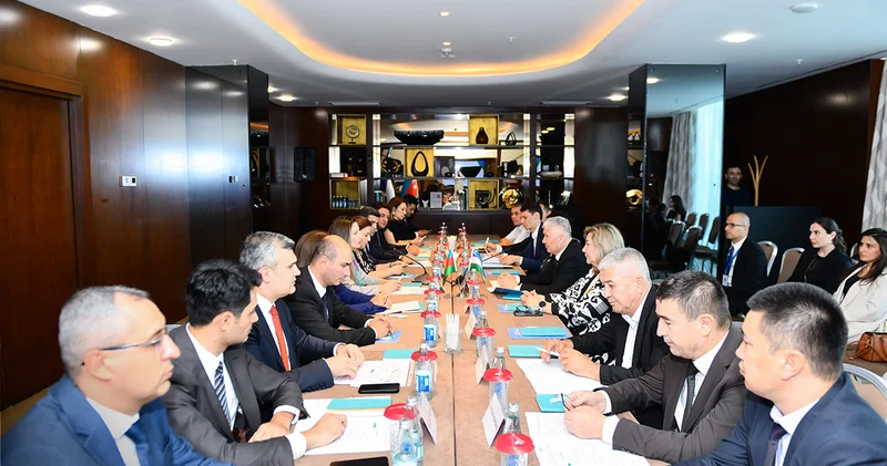 Özbəkistanın Sosial Tibbi Sığorta Fondunun nümayəndə heyəti Azərbaycana səfər edib