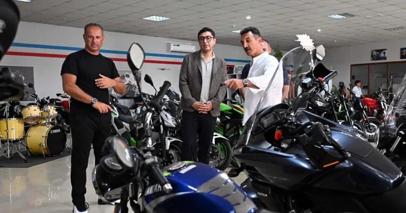 Fərid Qayıbov “Moto X Club”ın fəaliyyəti ilə tanış olub FOTO