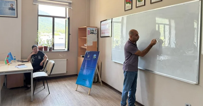 Gənclərin yaradıcılıq imkanlarının artırılması ilə bağlı təlim keçirilib