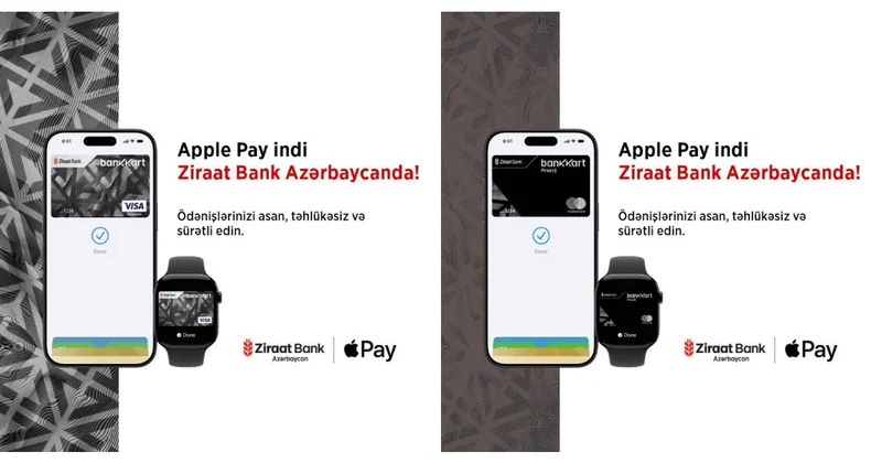 Apple Pay artıq Ziraat Bank Azərbaycanda!