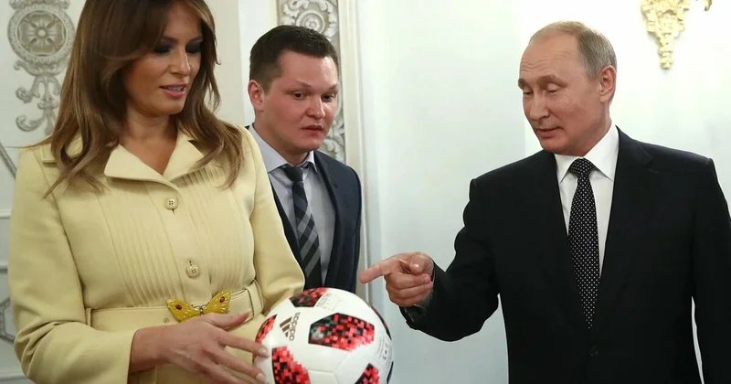 Trampdan ŞOK ETİRAF: Melaniya Putindən xoşlanır