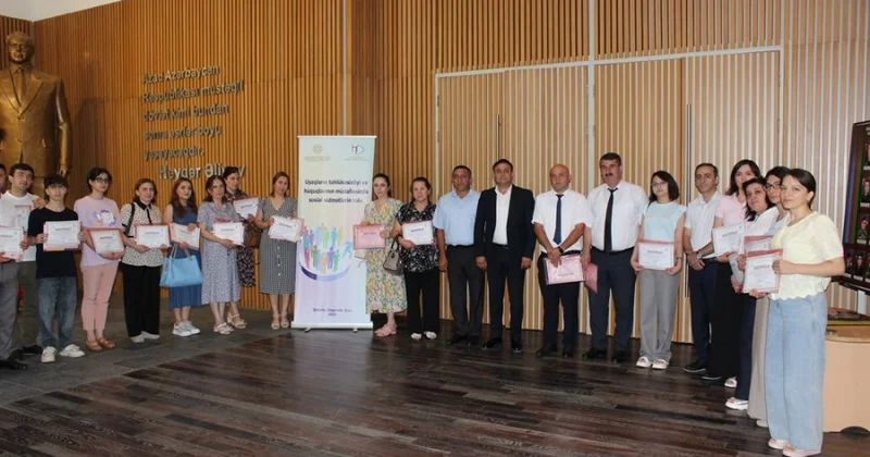Layihə çərçivəsində Qax rayonunda dəyirmi masa keçirilir FOTOLAR