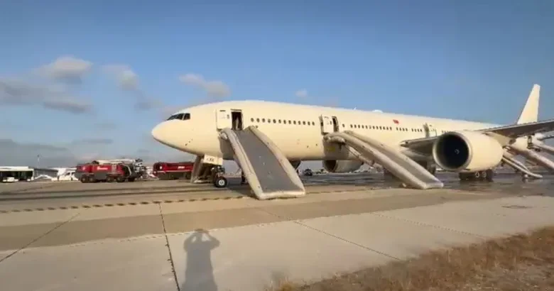 Пассажиров рейса Turkish Airlines эвакуировали из за задымления Minval Politika