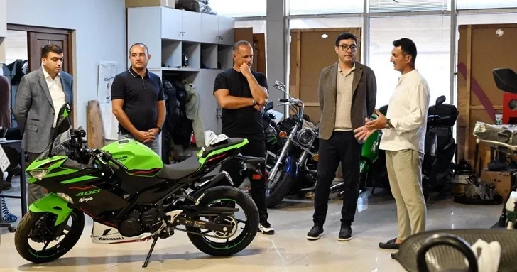 Фарид Гаибов ознакомился с деятельностью Moto X Club