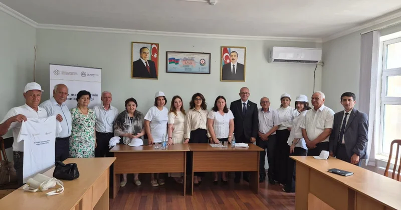 “Natiqlik mədəniyyətinin regionlarda təbliği” layihəsi çərçivəsində ilk tədbir Ağsuda keçirildi FOTOLAR
