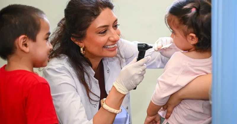 Füzulidə 300 dən çox uşaq üçün ödənişsiz tibbi müayinə aksiyası keçirilib