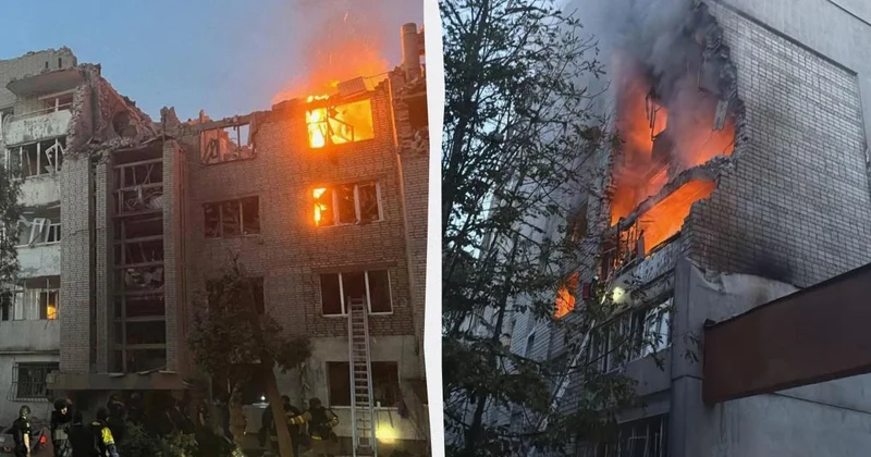 Rusiyanın Ukraynaya gecə hücumu Çox sayda ölü və yaralı