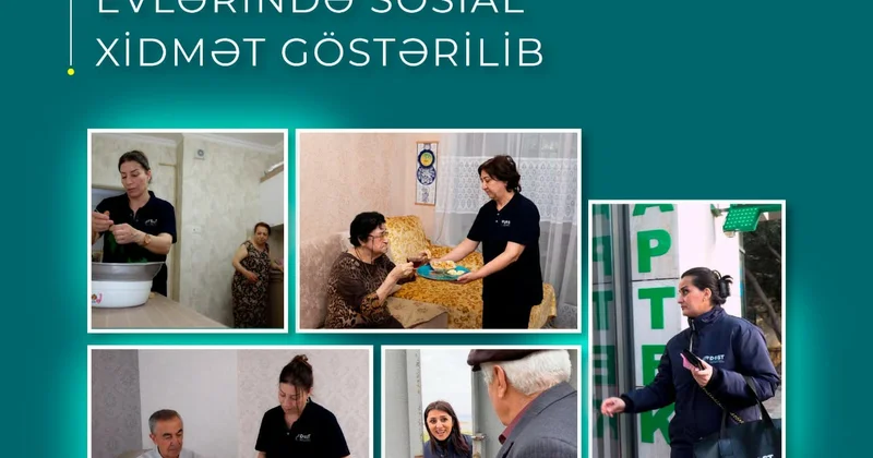 Minlərlə şəxsə evində xidmət göstərilib