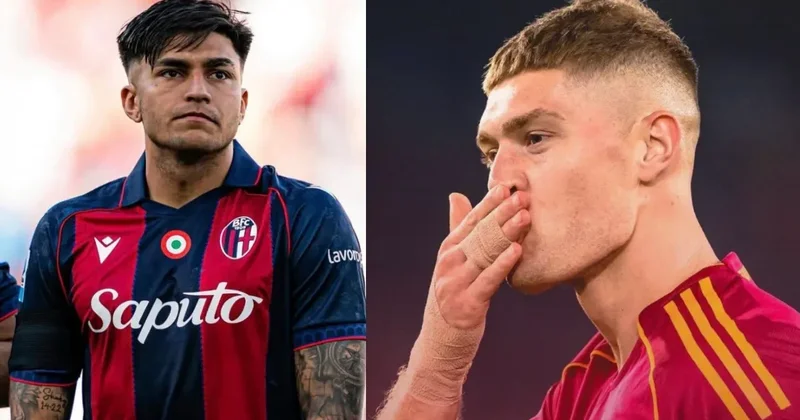 Bolonya və Roma dan hücumçu barteri Dovbik getdi, Kastro gəldi