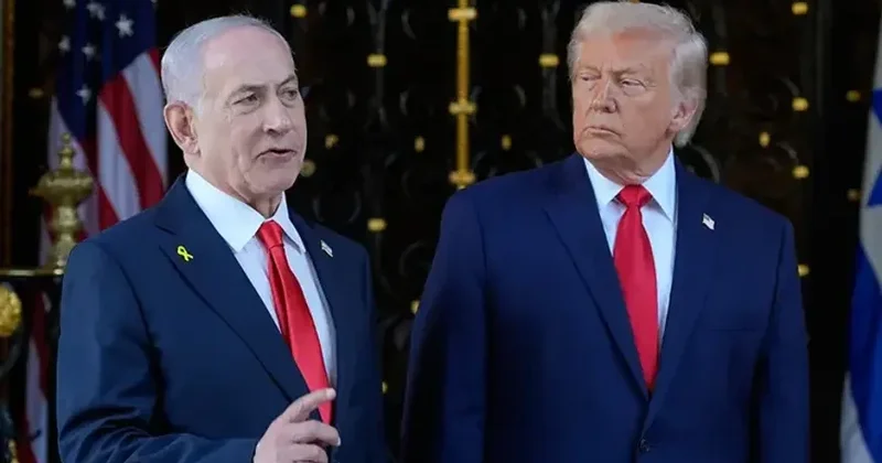90 dəqiqəlik görüşün təfərrüatı sızdı: Netanyahu Trampa xəritədə Türkiyəni nümunə göstərdi!