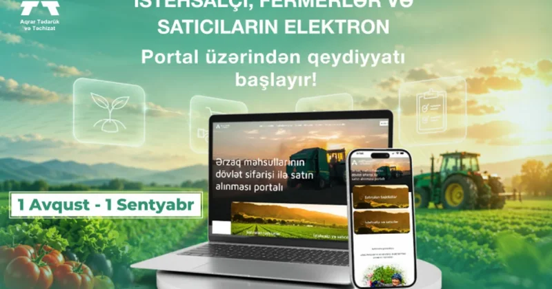 Azərbaycanda dövlətə ərzaq satışına dair təkliflərin qəbuluna başlanılacaq