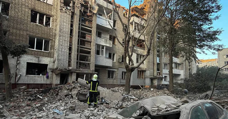 Ukrayna üçün ağır gecə Video Fotolar