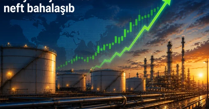 Dünya bazarında neft bahalaşdı: Brent 91 dolları ötdü