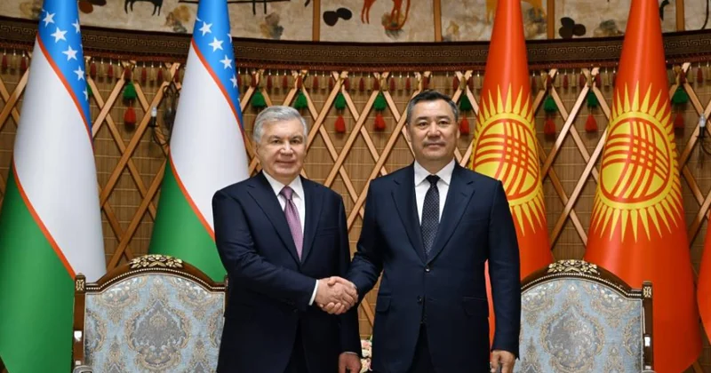 Özbəkistan və Qırğızıstan liderləri ikitərəfli əməkdaşlığın perspektivlərini müzakirə ediblər
