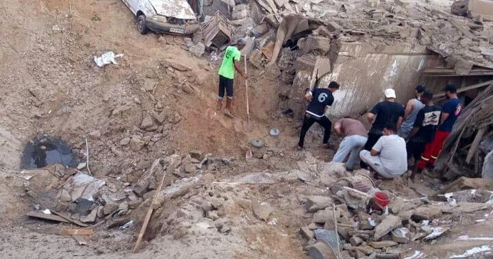 ABŞ Qeşm adasında yaşayış evini vurdu... 3 nəfər dağıntı altında... FOTO+VİDEO