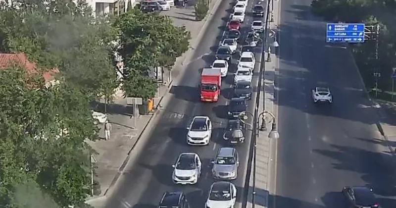 Paytaxtın bəzi küçələrində sıxlıq müşahidə olunur 30.07.2026
