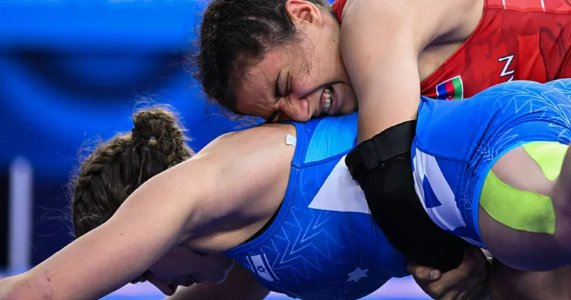 Dünya çempionatı: Azərbaycan güləşçisi təsəlliverici görüşə vəsiqə qazanıb