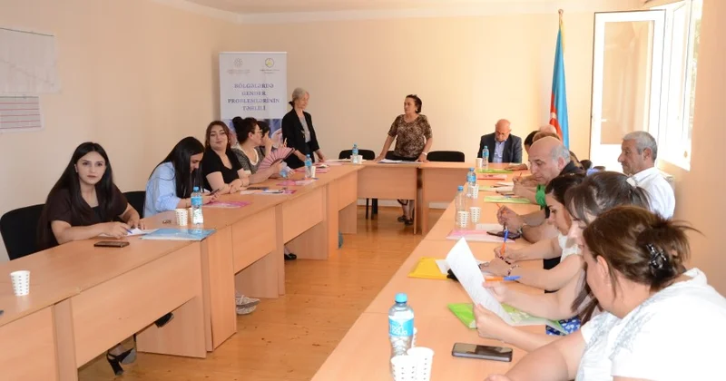 “Bölgələrdə gender problemlərinin təhlili” layihəsi başa çatıb