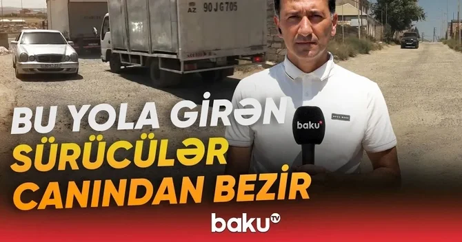Sürücüləri canından bezdirən yol