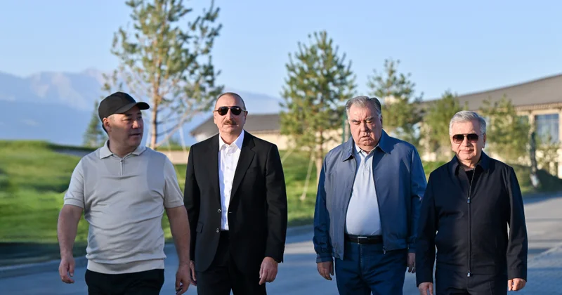 Prezidentlər Qolf Klubun açılışında iştirak etdilər