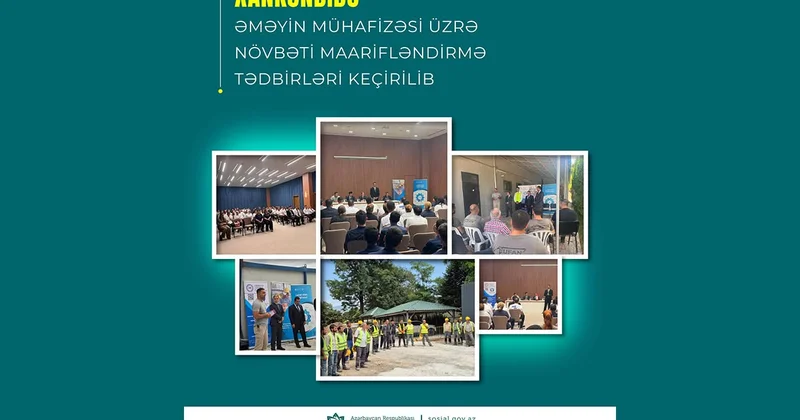 Xankəndidə əməyin mühafizəsi üzrə növbəti maarifləndirmə tədbirləri keçirildi