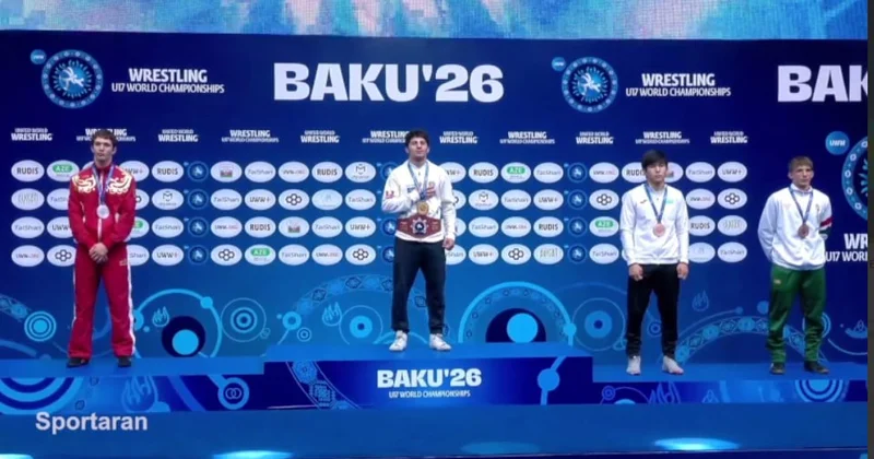 Bakıda qızıl medal qazanan erməni güləşçi: “Azərbaycana təşəkkür edirəm”