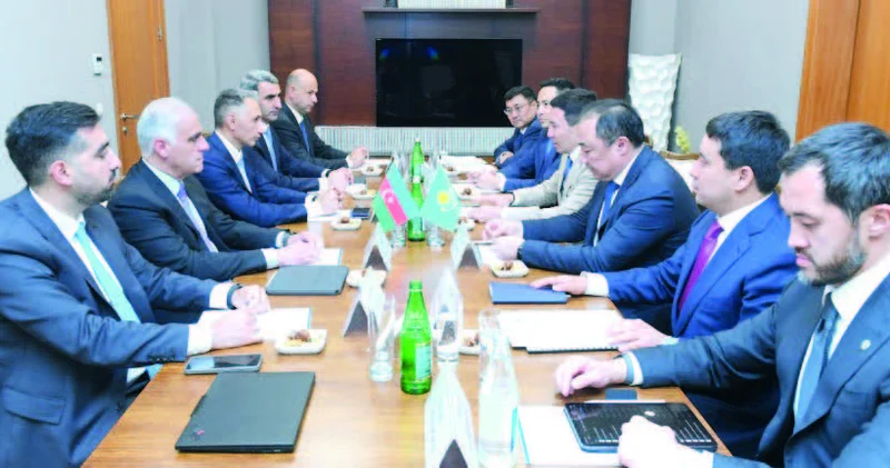 Qazaxıstanın iqtisadi heyəti Azərbaycanda