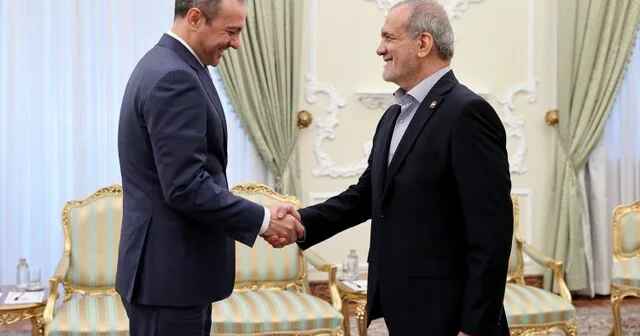 Məsud Pezeşkian Ermənistan rəsmisini qəbul etdi