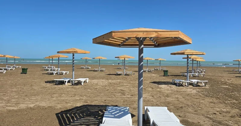 Abşeronda bu ərazilərdə 3 yeni çimərlik istifadəyə verildi FOTO