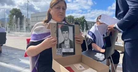 Cenevrədə Beynəlxalq İtkinlər Günündə azərbaycanlı ailələr aksiya keçirdi