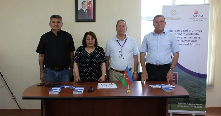 Çıraq Humanitar və İnkişaf ictimai birliyi layihəsinin icrasını başa çatdırı