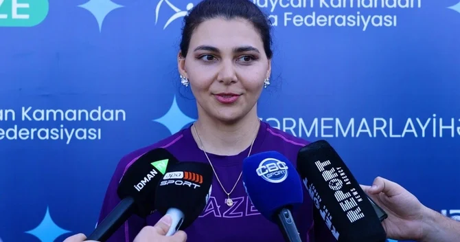 Yaylagül Ramazanova: Kamandan oxatma üzrə Azərbaycan çempionatı mənim üçün çətin keçmədi