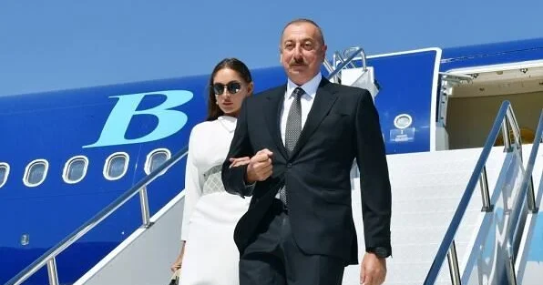 İlham Əliyev və xanımı Çində səfərdədir
