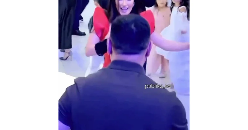 Toyda Nəfəslə bəyin rəqsi gündəm oldu (Video)