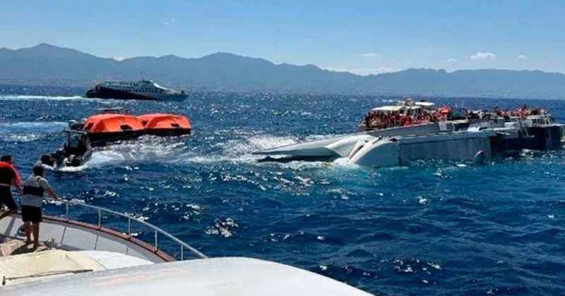 Şimali Kiprdə 267 sərnişini olan gəmi batıb Ölənlər var + Yenilənib