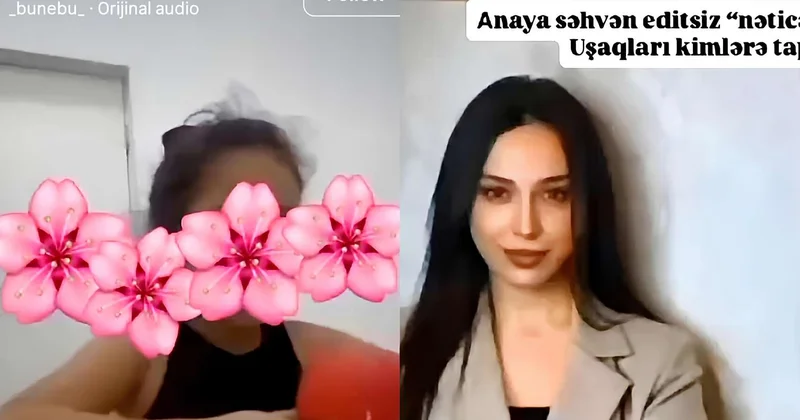 Loqoped uşağı döydüyü görüntüləri montaj etməyi unudub valideynə göndərdi VİDEO