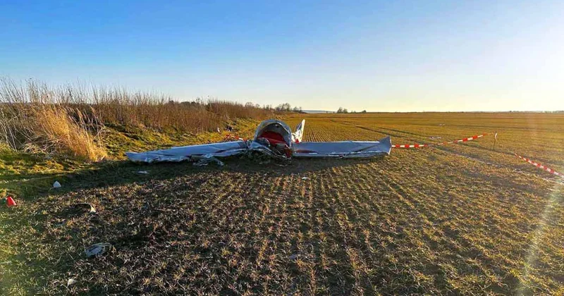 В Чехии в аварии сверхлегкого самолета погиб летчик