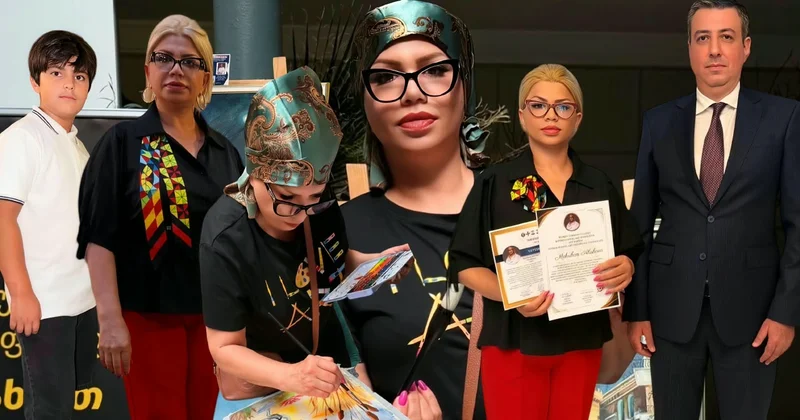 Azərbaycan, Gürcüstan və İran rəssamlarının qatıldığı beynəlxalq sərgidə ölkəmizi Mehriban Alışova təmsil edib FOTOLAR
