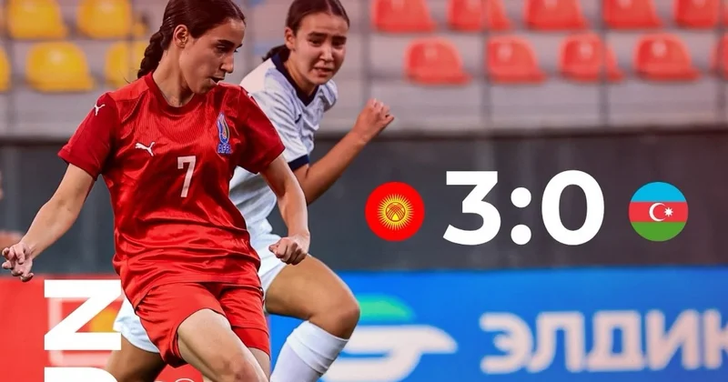 Qızlardan ibarət futbol millimiz Qırğızıstana məğlub oldu
