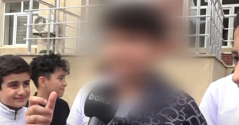 Məktəblini soyundurub videoya çəkiblər? Video