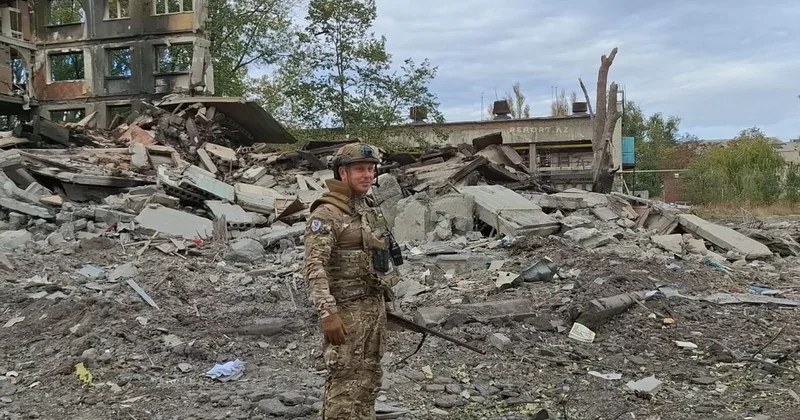 Rusiyanın bombaladığı Donetsk vilayətinin Konstantinovka şəhərindən FOTOREPORTAj