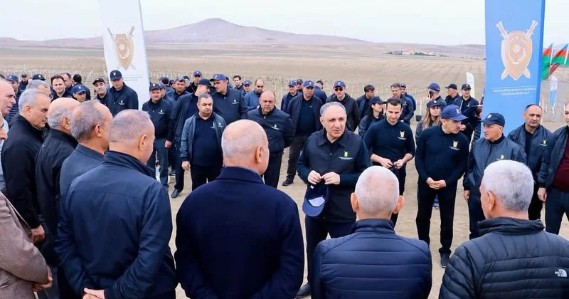 Prokurorluq əməkdaşları ağacəkmə kampaniyası keçirib FOTO