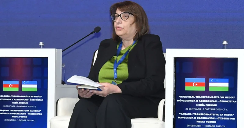 Sevinc Abdullayeva: Azərbaycan Özbəkistan Media Forumu çərçivəsində müzakirə olunan mövzular olduqca əhəmiyyətlidir